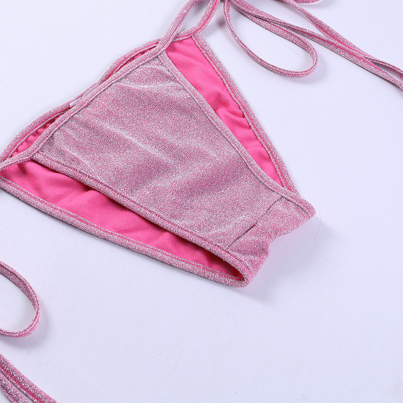 Women HolidaysBeach Sexy Camisole Bikini Two Piece Set