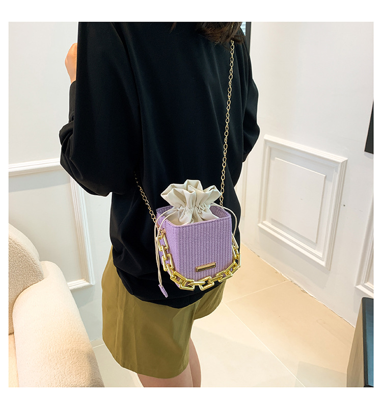 Women Mini Chain Handbag Shoulder Messenger Bag Small Square Bag