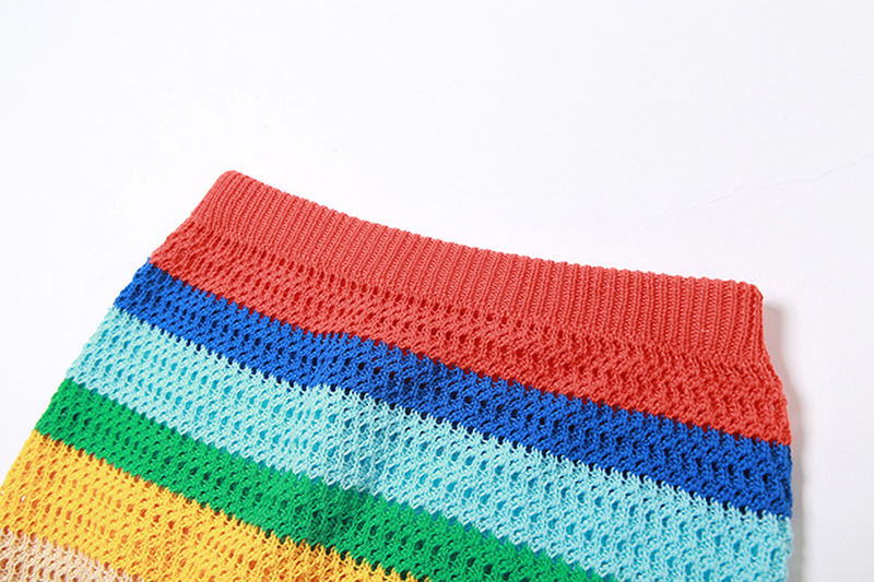 Summer Women Sexy Casual Crop Top and Skirt Two Piece Set