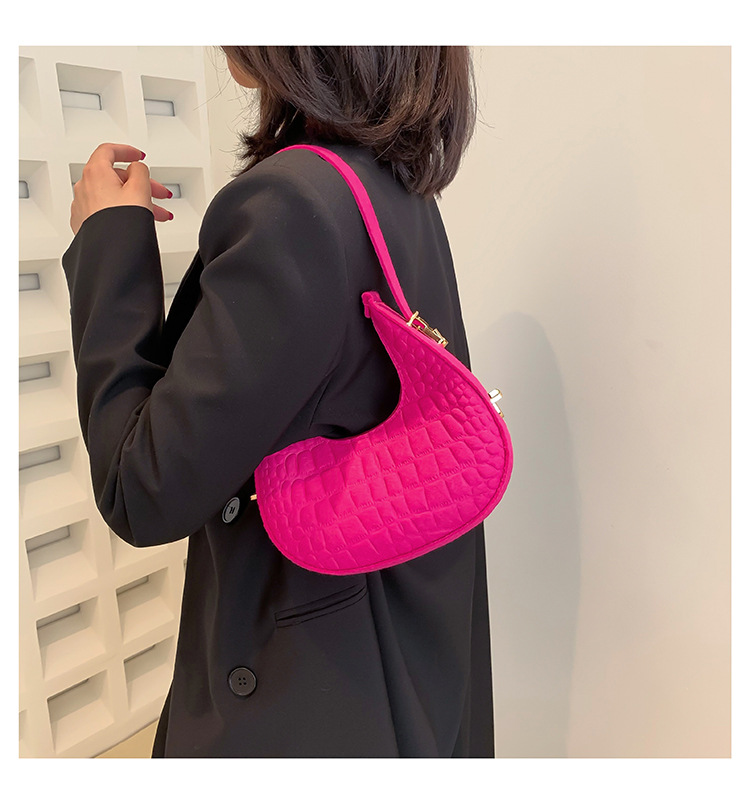 crescent bag atmosphere single room armpit women's bag