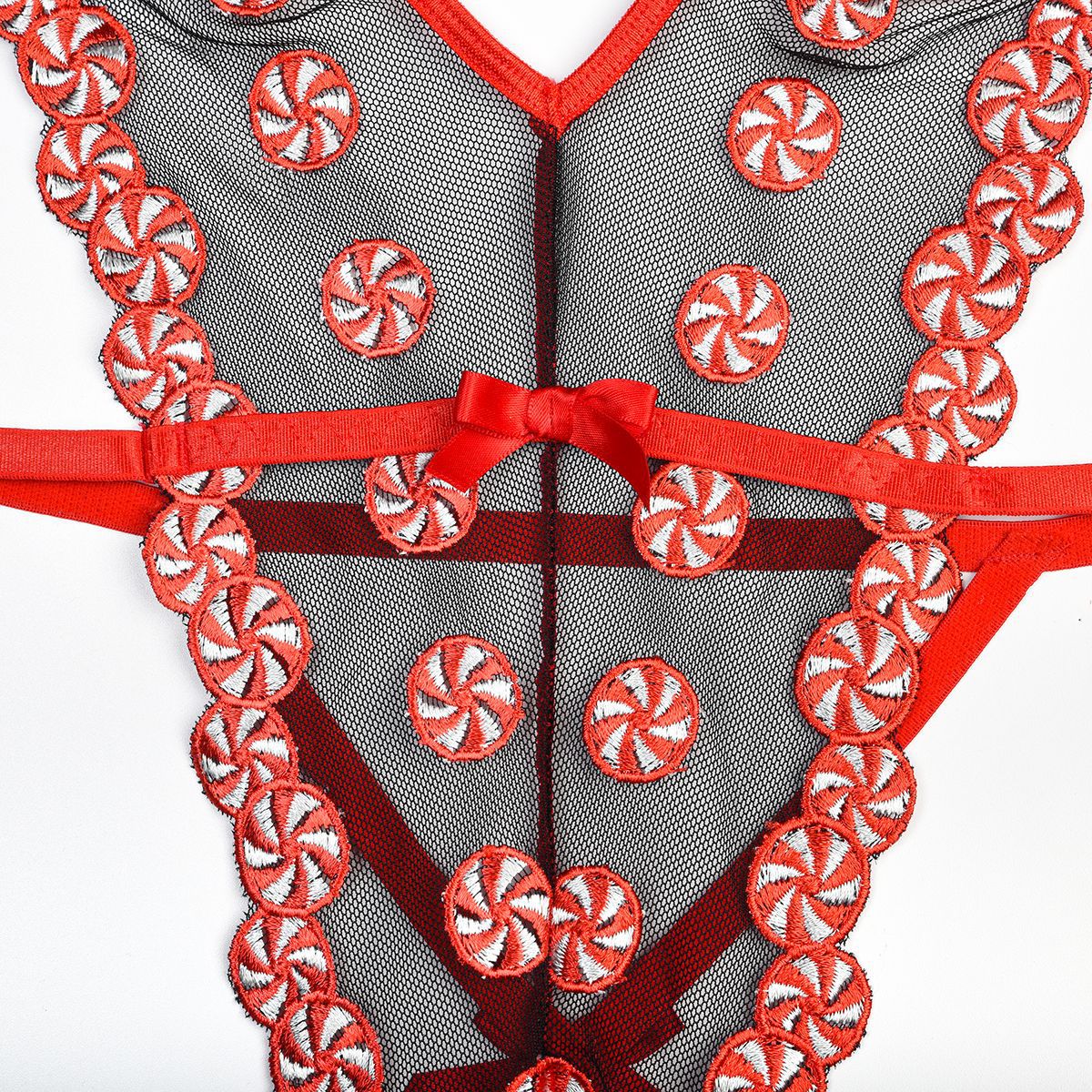 Summer Embroidered Body Shaper Slim Fit See-Through straps Sexy boysuit Top Women Teddy lingerie