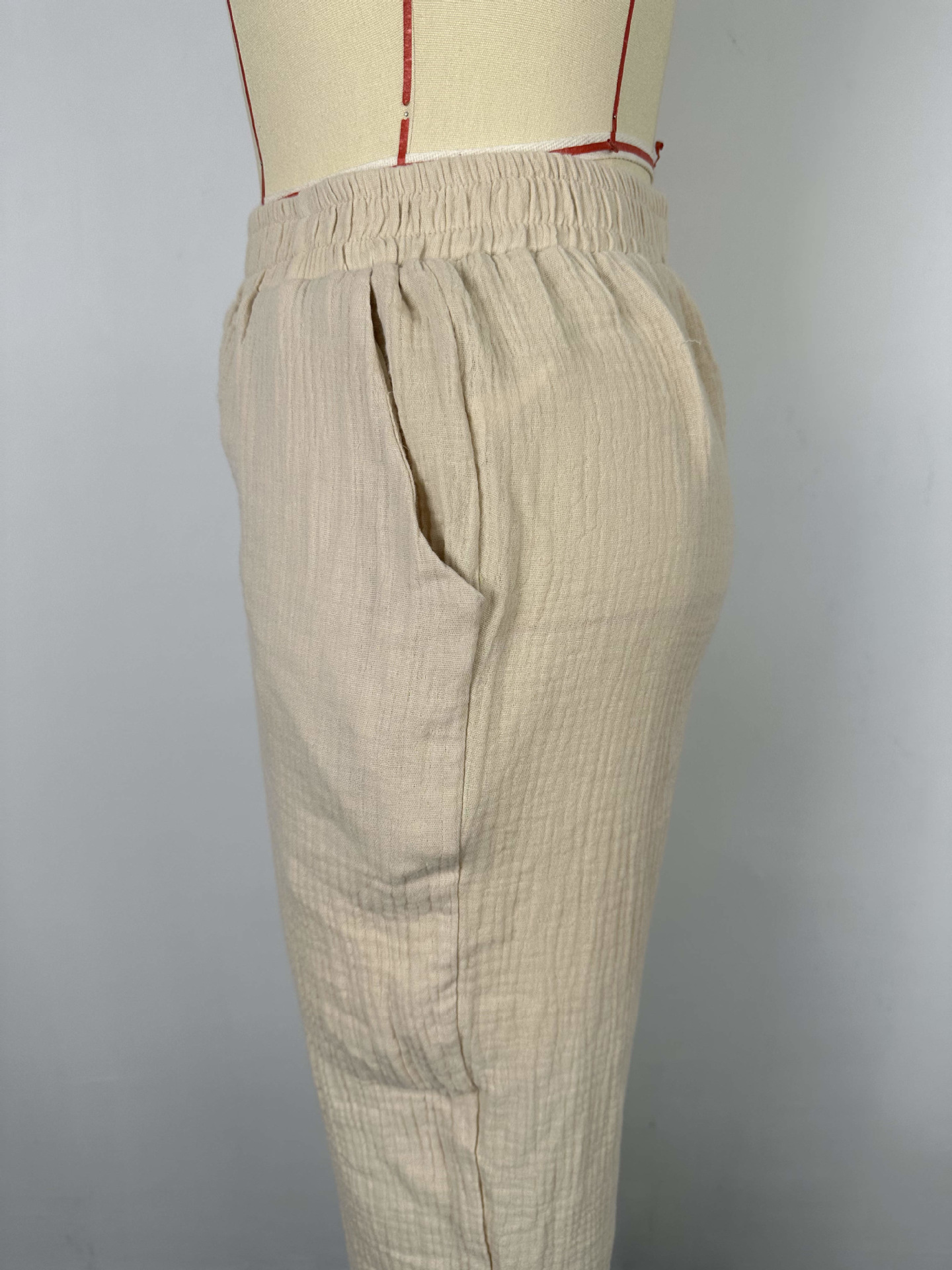 Plus Size Women's Double Crepe Oversized Turndown Collar Long Sleeve Set