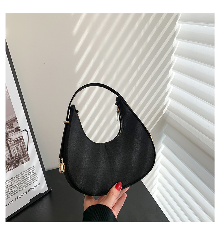 crescent bag atmosphere single room armpit women's bag