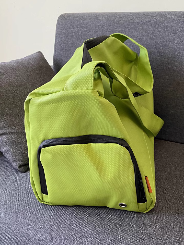 Large capacity men's short-distance travel storage bag sports fitness bag women's wet and dry separation swimming bag