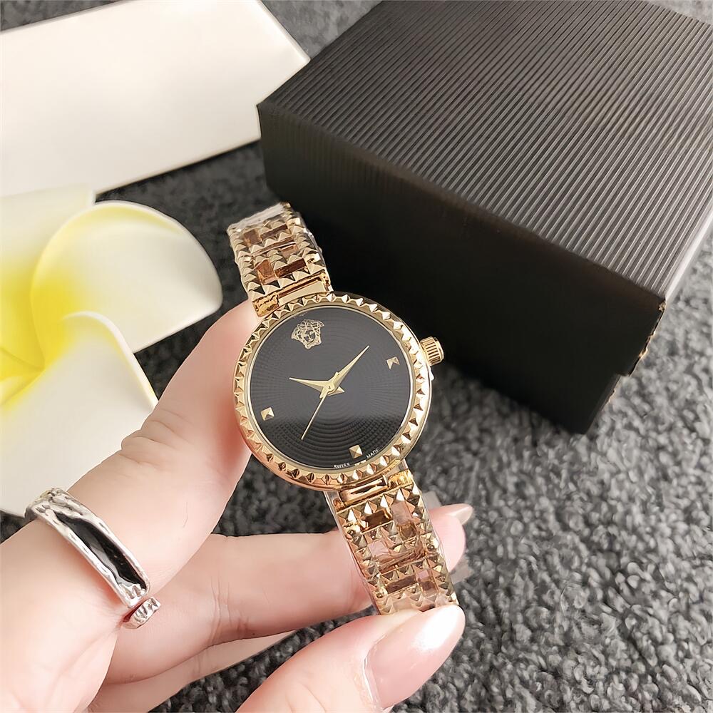 New Korean style small dial round steel belt versatile leisure sports neutral women's watch trendy fashion quartz women's watch