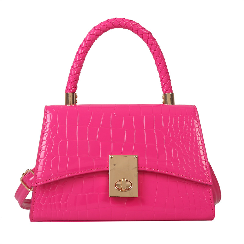 Popular Winter Retro Small Bag Women's Casual Textured Shoulder Messenger Bag