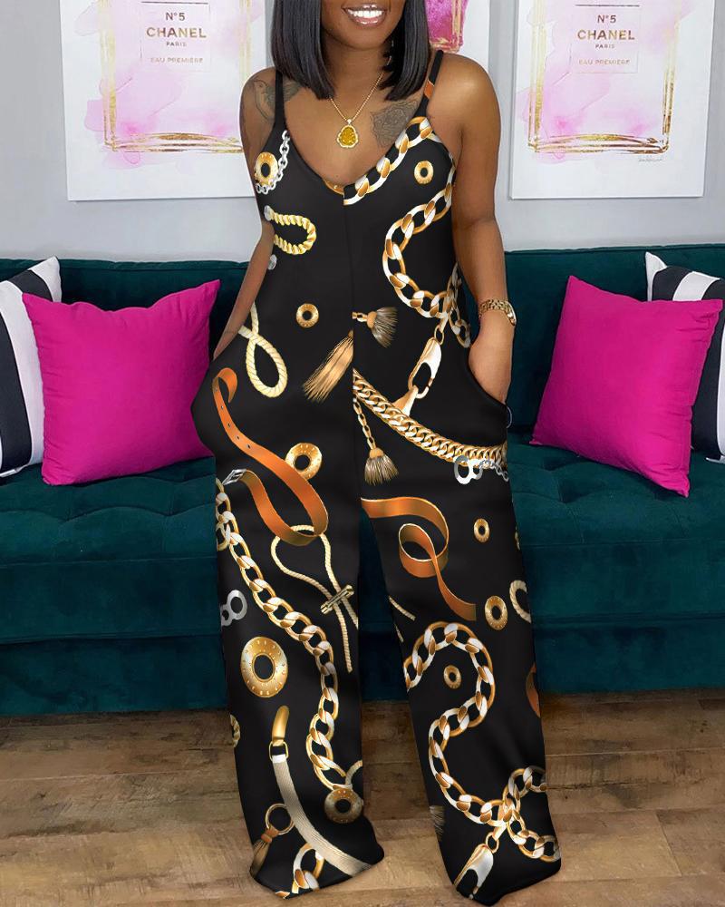 Women's Fashion Print Onesie Women's Camisole Plus Size