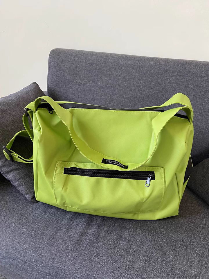 Large capacity men's short-distance travel storage bag sports fitness bag women's wet and dry separation swimming bag