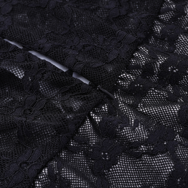 Women Suspenders Lace-Up Cutout Bodycon Dress