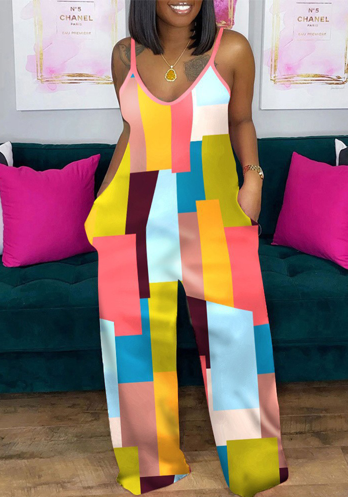 Women's Fashion Print Onesie Women's Camisole Plus Size