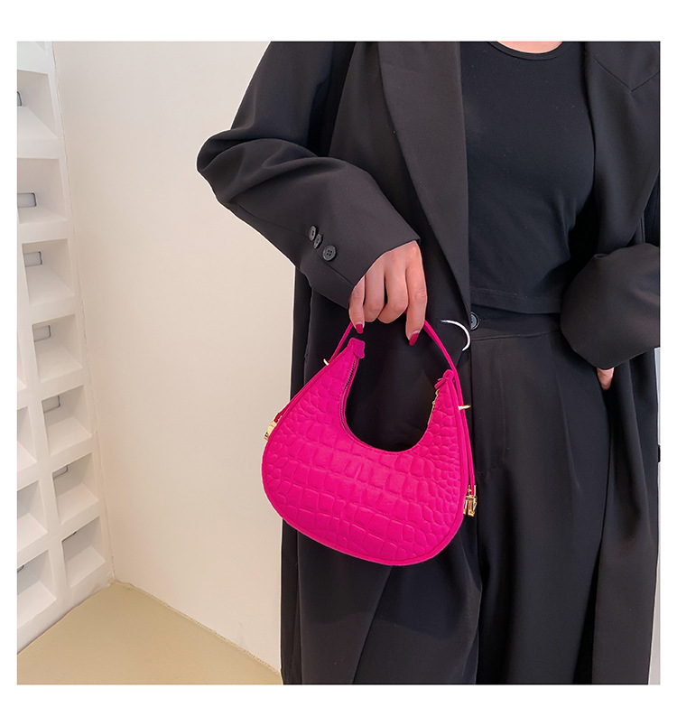 crescent bag atmosphere single room armpit women's bag