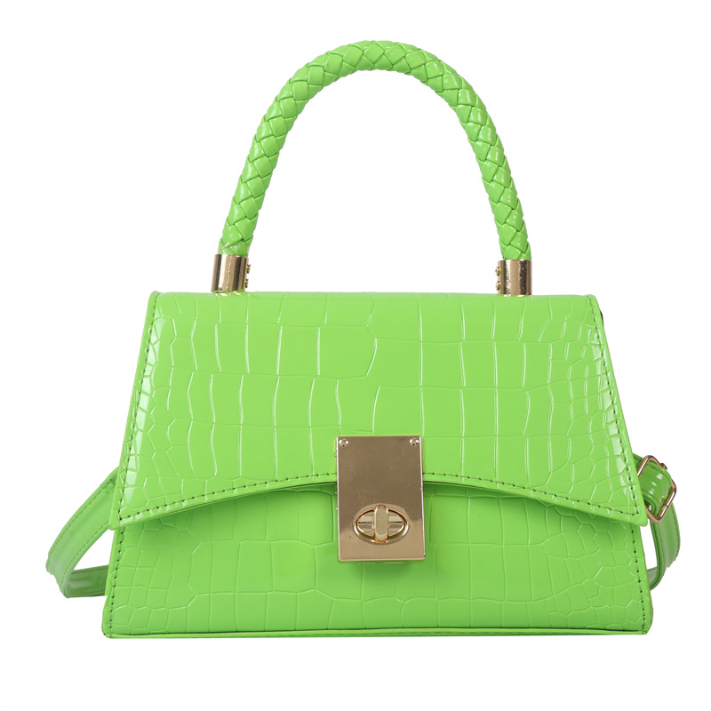 Popular Winter Retro Small Bag Women's Casual Textured Shoulder Messenger Bag