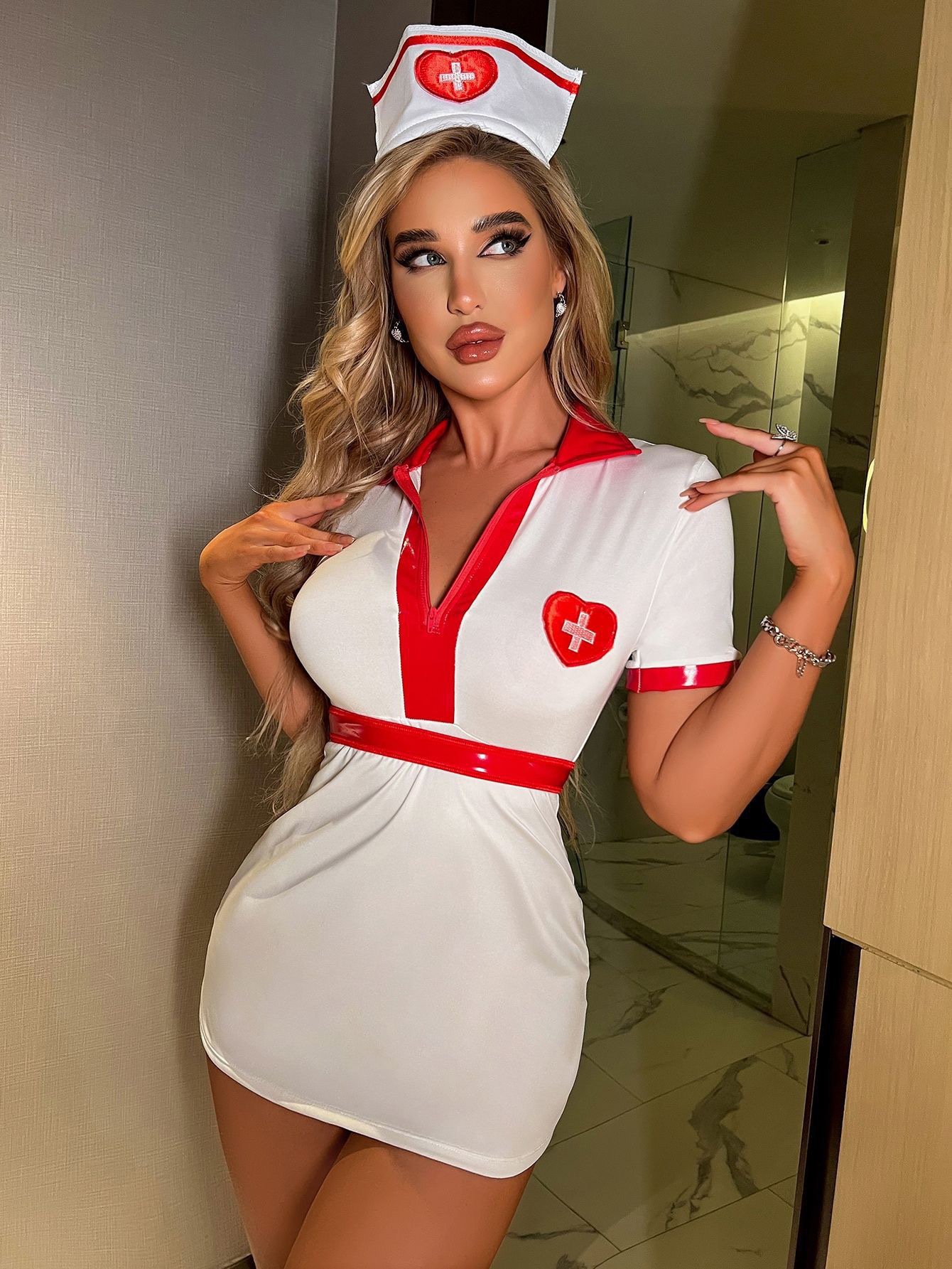 Sexy Lingerie Sexy Women's Nurse Uniform Temptation Cosplay Suit