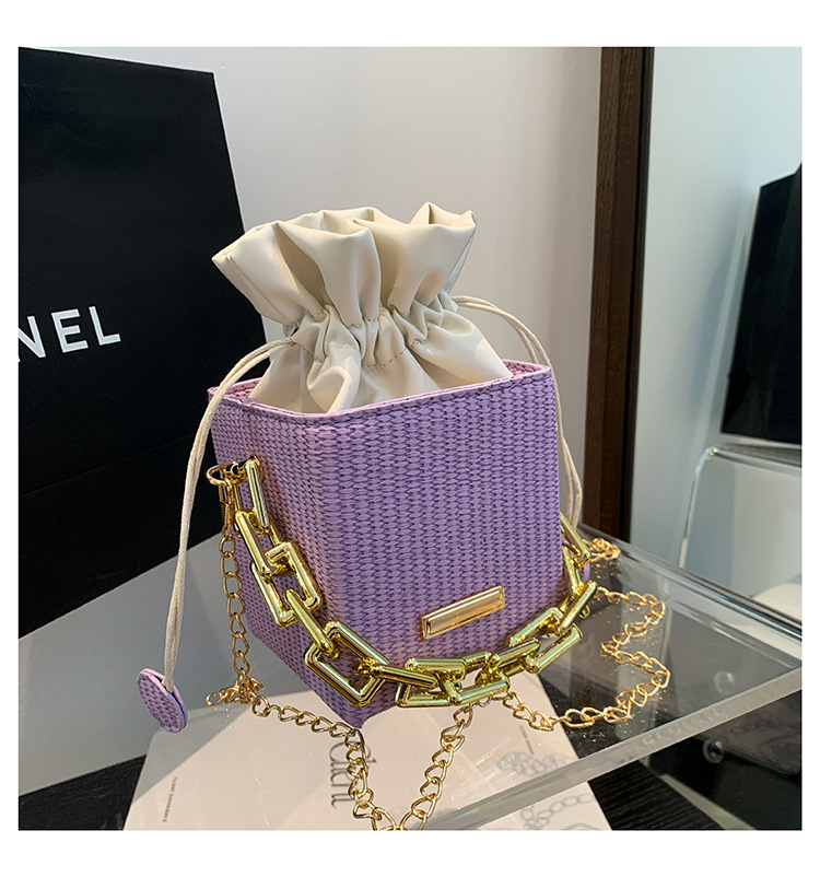 Women Mini Chain Handbag Shoulder Messenger Bag Small Square Bag