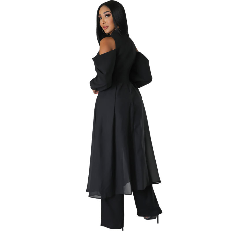 Women Summer Cut Out Shoulder Maxi Dress