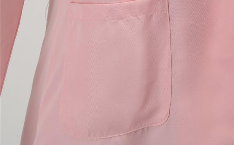 Spring Fall Women's Long Sleeve Plain Pocket Cardigan Blazer Jacket