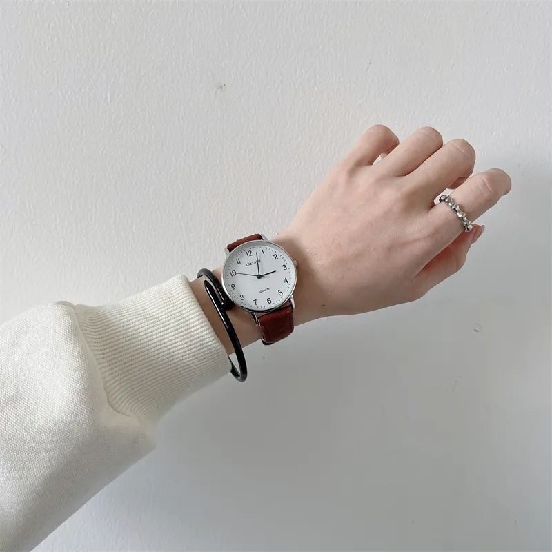 Special watch for exams, men and women, junior and senior high school students, all-match Korean style,