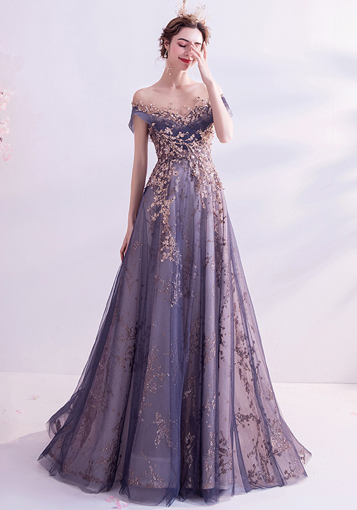 Formal Party dress women's annual meeting birthday catwalk performance chorus evening dress