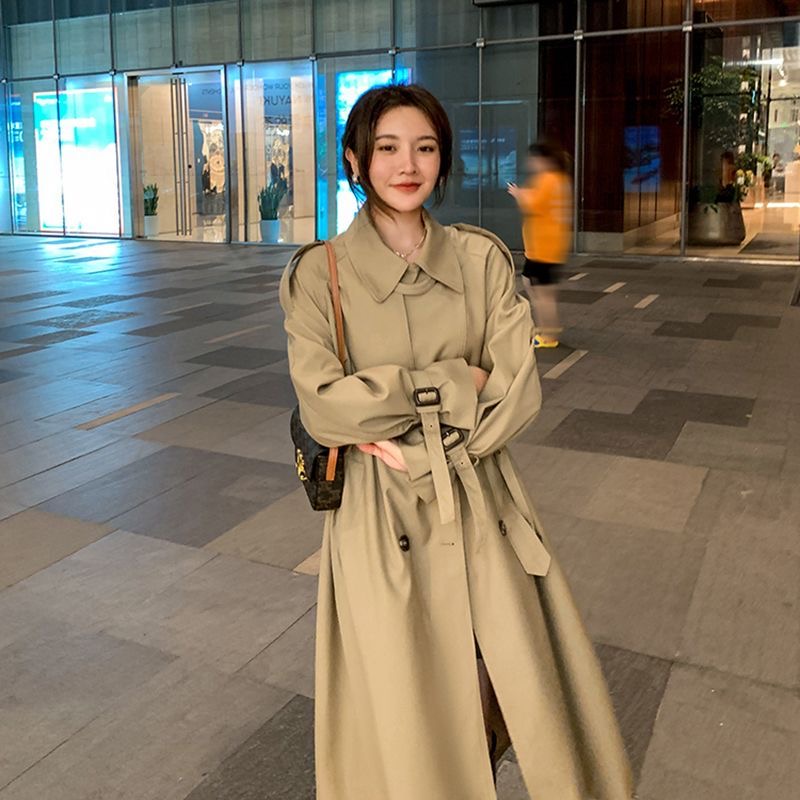 2024 British style windbreaker jacket for women early spring and autumn new small size