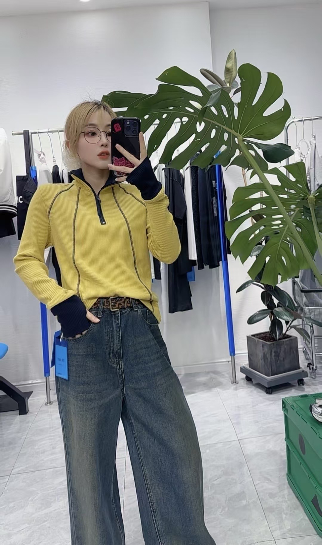 Pink irregular oblique shoulder sweater women 2024 early autumn and winter new off-shoulder knitted sweater Korean style wear