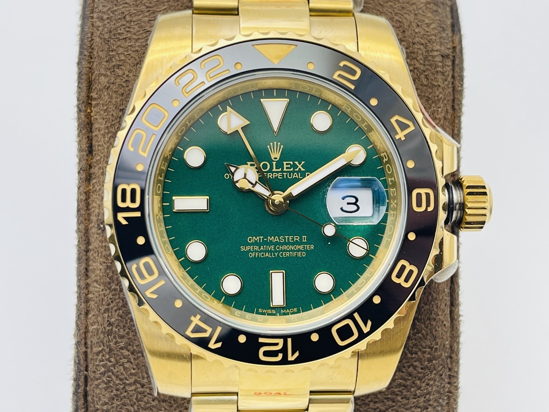 .The Rolex GMT-Master ll upgraded version 126710 watch