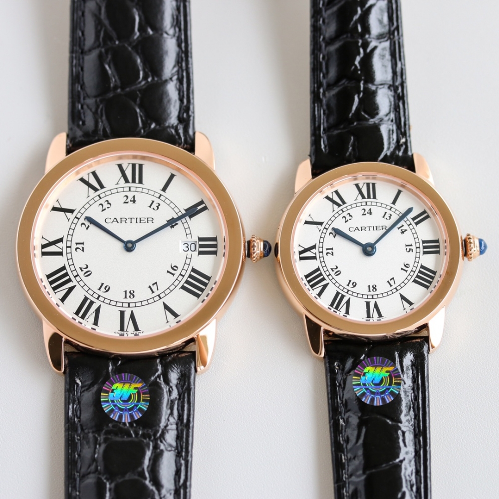 Cartier RONDE DE CARTIER London series WSRN0021 and W6700155